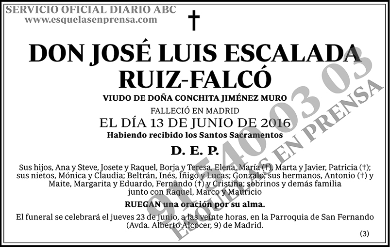 José Luis Escalada Ruiz-Falcó